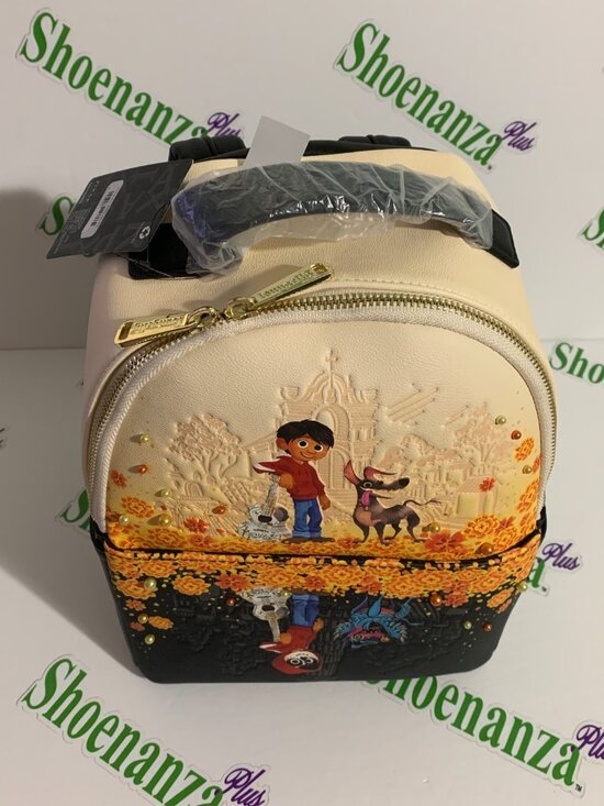 Loungefly Mini Backpack Disney Pixar Coco Marigold Mirror Miguel Dante Bag main image 5